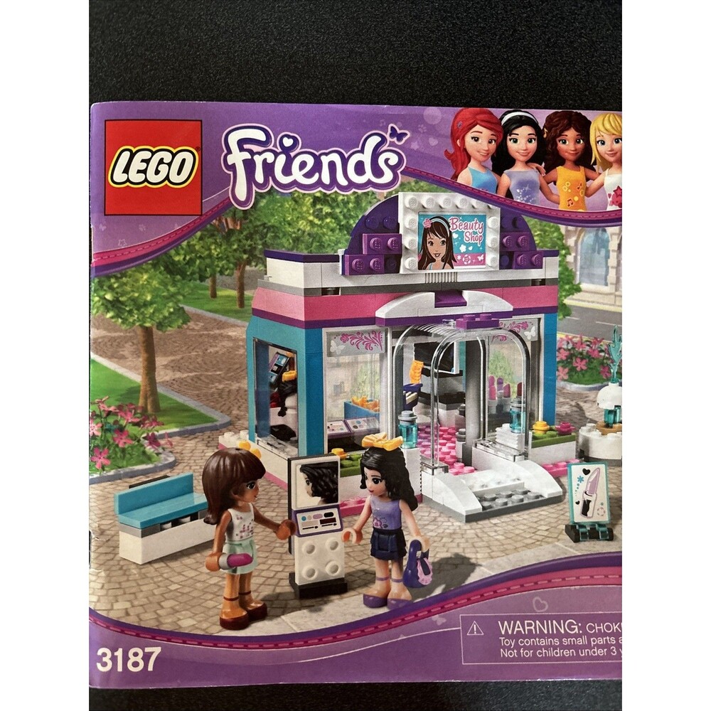 LEGO FRIENDS: Butterfly Beauty Shop (3187) *as pictured* Retro 2012 STEAM Y2K